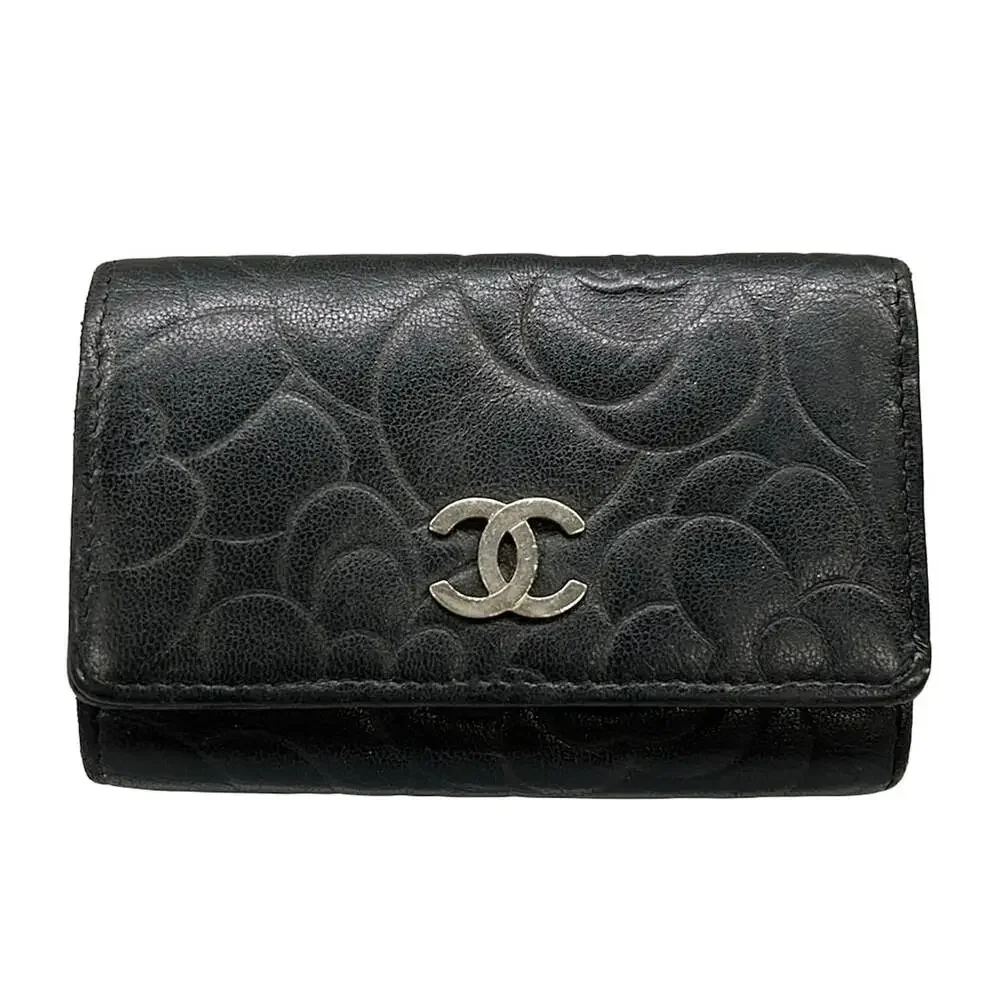Chanel Camellia Key Case